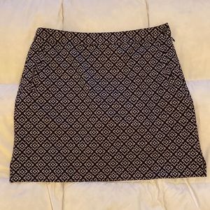 EPPro sz 10 golf skort w/side pockets and back pocket